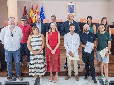 Imagen La Diputación de Segovia da la bienvenida a seis nuevos trabajadores, que han tomando posesión de sus respectivas plazas en distintos...