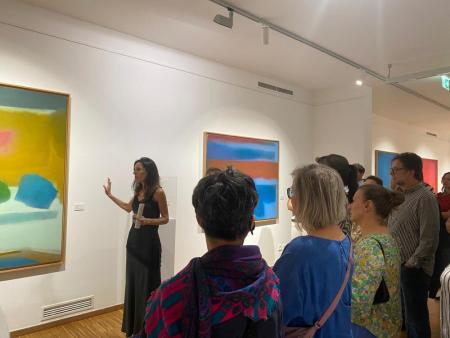 Imagen Esteban Vicente viaja a París y Varsovia gracias a una nueva colaboración entre el Museo de Arte Contemporáneo y el Instituto Cervantes