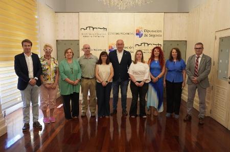 Imagen Miguel Ángel de Vicente preside el acto de toma de posesión de cinco funcionarios de la Diputación de Segovia