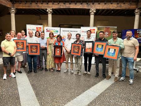 Imagen El Bocata Medieval de Vogue logra el Premio Especial Alimentos de Segovia en el concurso Tapa Decalles, en el que han triunfado Asador Maribel y Restaurante Duque